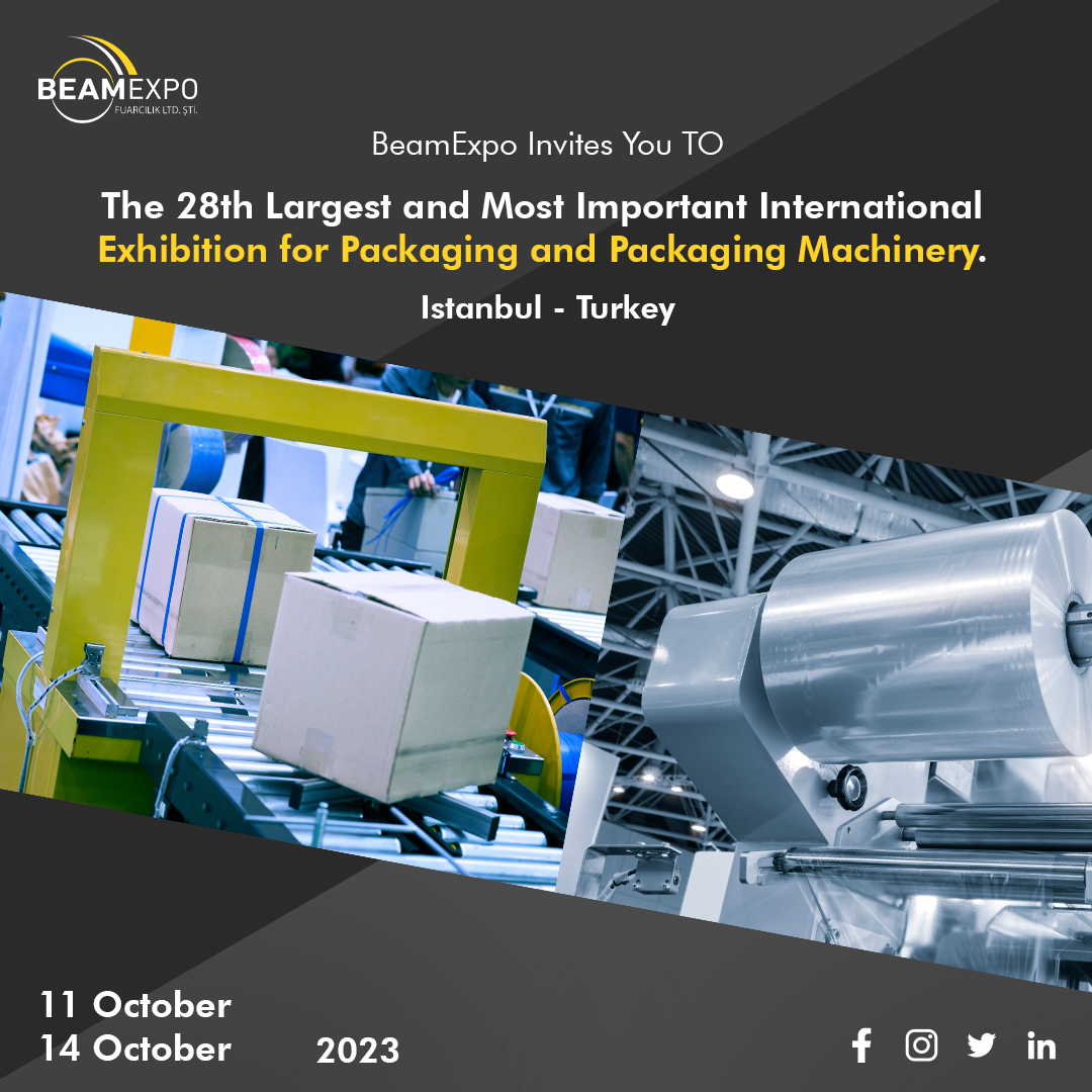 The 28th Largest and Most Important International Exhibition for Packaging and Packaging Machinery.